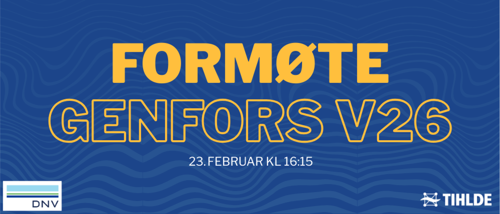 Formøte Generalforsamling V26